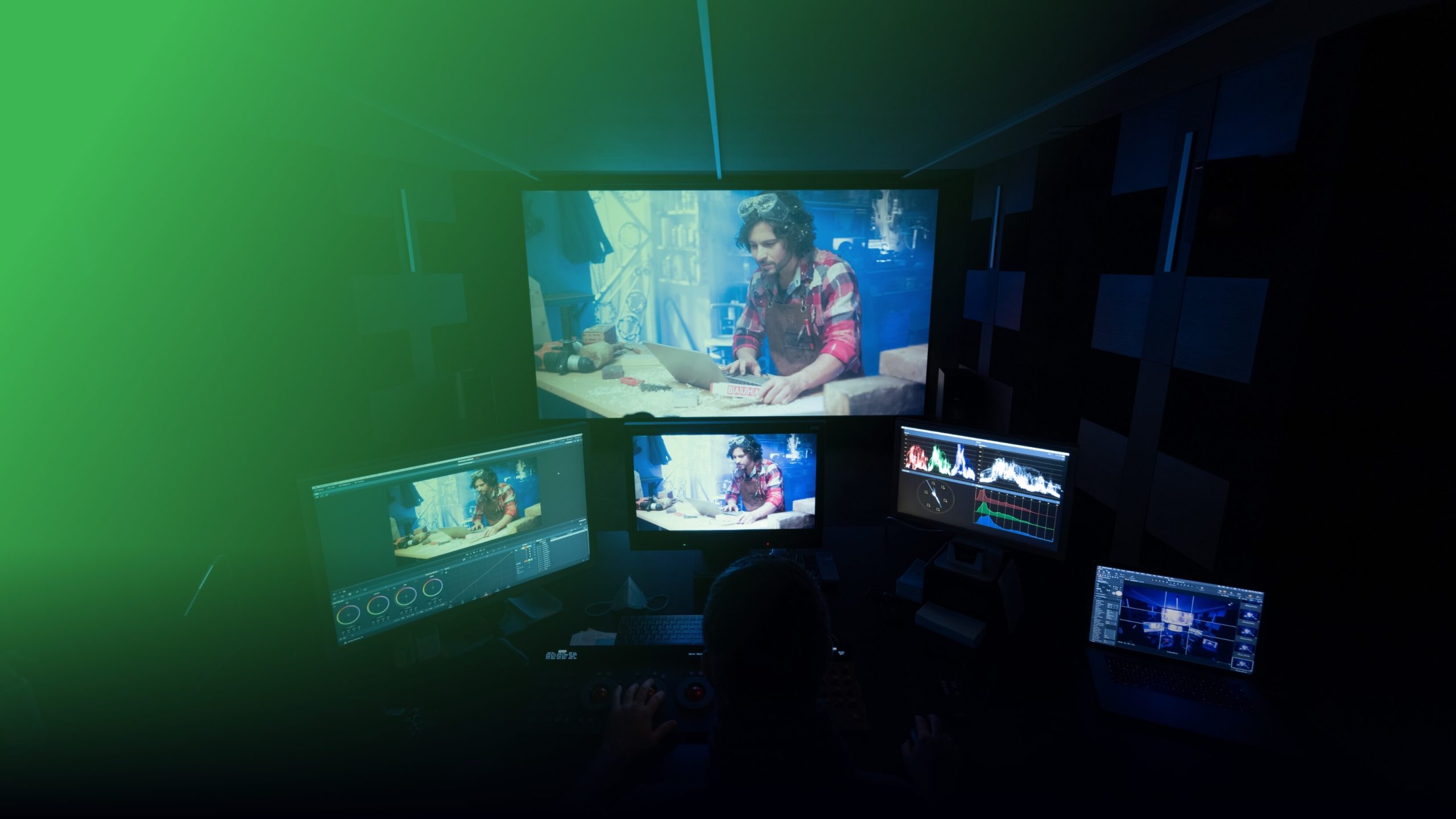 Color Grading Studio in Budapest - at Cabbage Film Factory