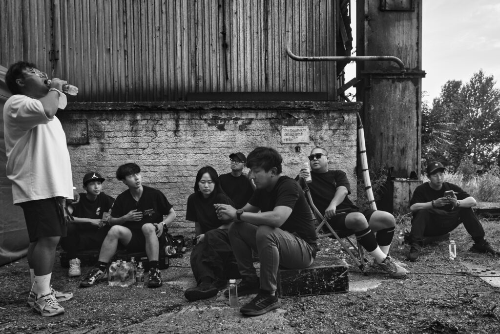 Korean music video production - Team rest